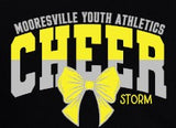 Mooresville Youth Athletics - Cheerleading Storm - You Choose The  Shirt Style - Shirt Color Is Black