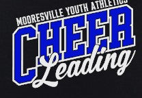 Mooresville Youth Athletics - Cheerleading Generic - You Choose The Shirt Style - Shirt Color Is Black