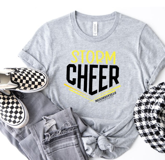 Mooresville Youth Athletics - Cheerleading Storm - You Choose The  Shirt Style - Shirt Color Is Gray