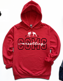 China Grove Middle Wrestling - You Choose The Shirt Style - Red