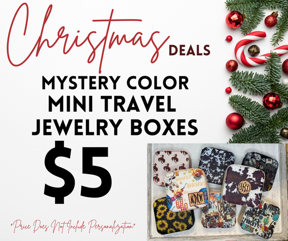 Christmas Deals - Ends Oct 19th - Mini Jewelry Box Only $5