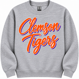 Custom Text - You Choose The Text & Text Colors, Shirt Color Is Gray