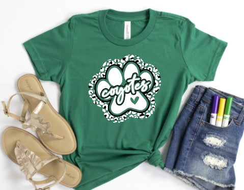 Coddle Creek Elementary  - You Choose The Shirt Style - Shirt Color Is Green