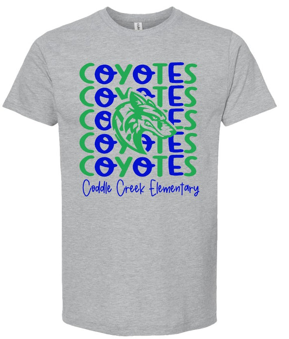 Coddle Creek Elementary  - You Choose The Shirt Style - Shirt Color Is Gray