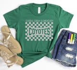 Coddle Creek Elementary  - You Choose The Shirt Style - Shirt Color Is Green