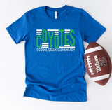 Coddle Creek Elementary  - You Choose The Shirt Style - Shirt Color Is Royal