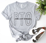 Coddle Creek Elementary  - You Choose The Shirt Style - Shirt Color Is Gray