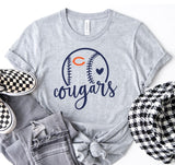 Carson Cougars Baseball - You Choose the Shirt Style