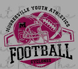 Mooresville Youth Athletics - Cyclones  - You Choose The Shirt Style - Shirt Color Is Gray
