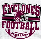 Mooresville Youth Athletics - Cyclones  - You Choose The Shirt Style - Shirt Color Is Gray