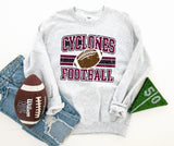 Mooresville Youth Athletics - Cyclones  - You Choose The Shirt Style - Shirt Color Is Gray