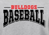 Bulldogs Ladies Drop Curve Sweatshirt