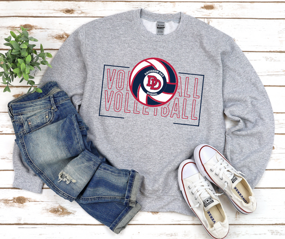 Davidson Day School - You Choose The Shirt Style - Shirt Color Is Gray