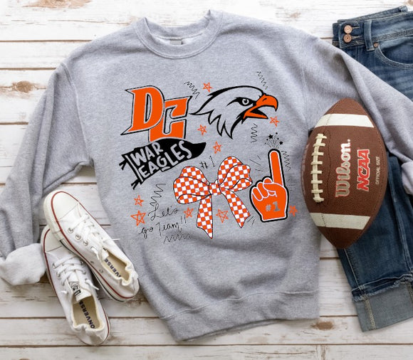 Davie County High School  - You Choose The Shirt Style - Shirt Color Is Gray