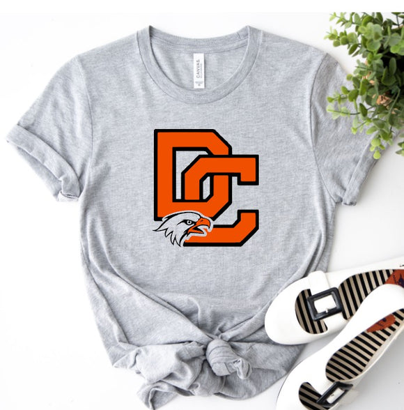 Davie County High School  - You Choose The Shirt Style - Shirt Color Is Gray