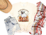 Halloween Pug  Dog -  Shirt Color Is Cream