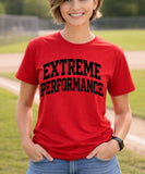 Extreme Performance Baseball - You Choose the Shirt Style - Shirt Color Is Red
