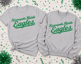 Kannapolis Middle Eagle - You Choose The Shirt Style - Shirt Color is Gray
