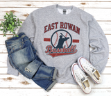 East Rowan Baseball - You Choose The Shirt Style - Shirt Color Is Gray