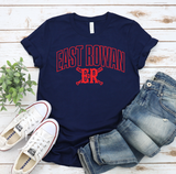 East Rowan Baseball - You Choose The Shirt Style - Shirt Color Is Navy