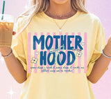 Mother Hood - You Choose the Shirt Style and Names - Shirt Color Is Butter Yellow