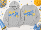 Erwin Middle Cheerleading - You Choose The Shirt Style - Shirt Color is Gray