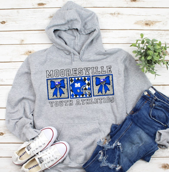 Mooresville Youth Athletics - You Choose The Shirt Style - Shirt Color Is Gray