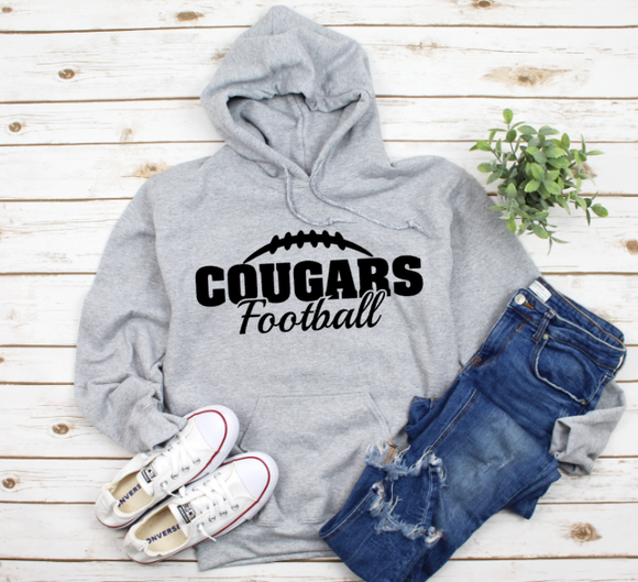 Cougar Football - Shirt Color Is Gray