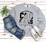 Cougar Football - Shirt Color Is Gray