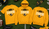 Selma Burke Football- You Choose The Shirt Style - Shirt Color is Golden Yellow