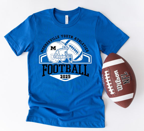 Mooresville Youth Athletics - You Choose The Shirt Style - Shirt Color Is Royal