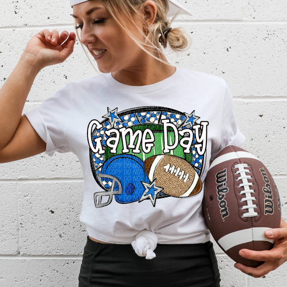 Football  Game Day - You Choose The Shirt Style & 9 Colors To Choose From