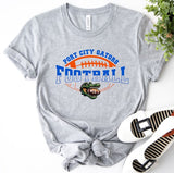 Port City Gators - You Choose The Shirt Style - Shirt Color Is Gray