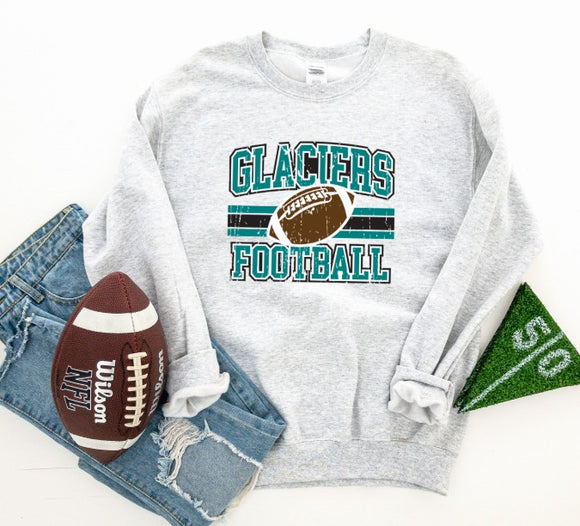 Mooresville Youth Athletics - Glaciers - You Choose The Shirt Style - Shirt Color Is Gray