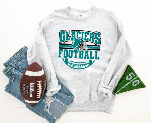 Mooresville Youth Athletics - Glaciers - You Choose The Shirt Style - Shirt Color Is Gray