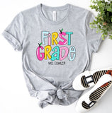 Elementary Grade Graphics - You Choose The Shirt Style - Gray
