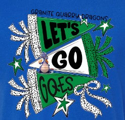 Granite Quarry Elementary School  - You Choose The Shirt Style -  Royal