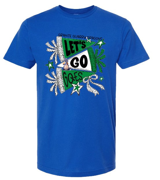 Granite Quarry Elementary School  - You Choose The Shirt Style -  Royal