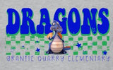 Granite Quarry Elementary School  - You Choose The Shirt Style -  Gray