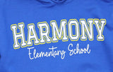 Harmony Elementary Owls  - You Choose The Shirt Style - Royal