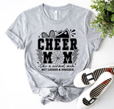 Hasty Cheerleading - Cheer Mom  - You Choose The Shirt Style - Shirt Color Is Gray