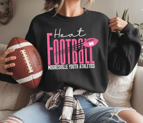 Mooresville Youth Athletics - Heat - You Choose The Shirt Style - Shirt Color Is Black