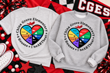 China Grove Elementary House Graphics  - You Choose the Shirt Style