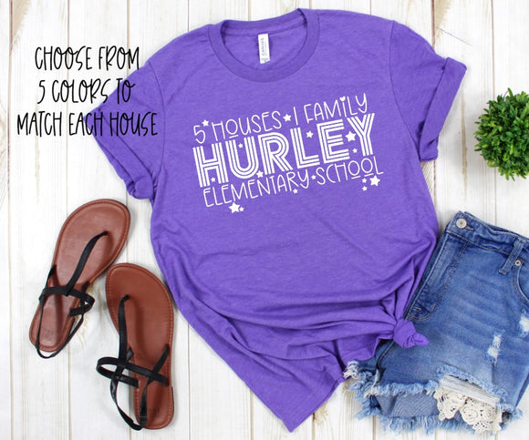 Hurley Elementary School  - You Choose The Shirt Style