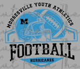 Mooresville Youth Athletics - Hurricanes - You Choose The Shirt Style - Shirt Color Is Gray