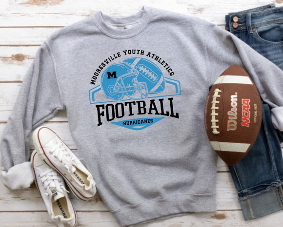 Mooresville Youth Athletics - Hurricanes - You Choose The Shirt Style - Shirt Color Is Gray