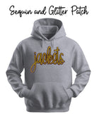 Jackets Glitter & Sequin Patch - You Choose The Shirt Style & Color