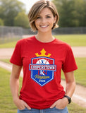 Kingdom Baseball - You Choose The Shirt Style - Shirt Color Red