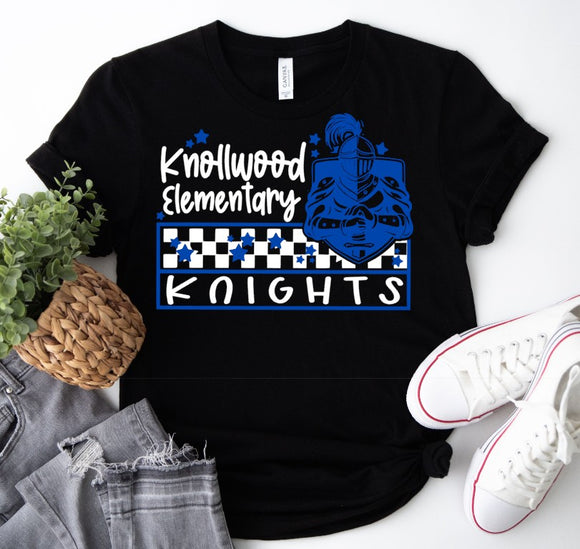Knollwood Elementary - You Choose The Shirt Style -