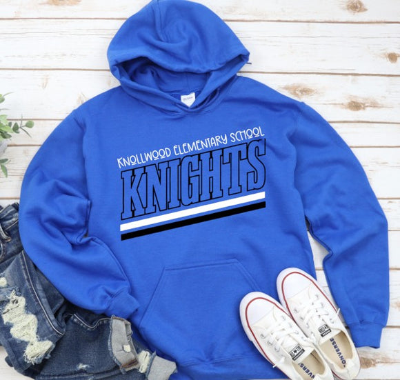 Knollwood Elementary - You Choose The Shirt Style - Royal